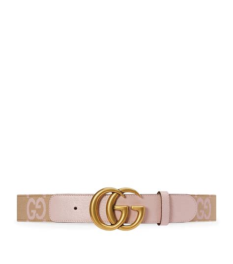 gucci aegan pink|GG belt with Interlocking G buckle in light pink leather .